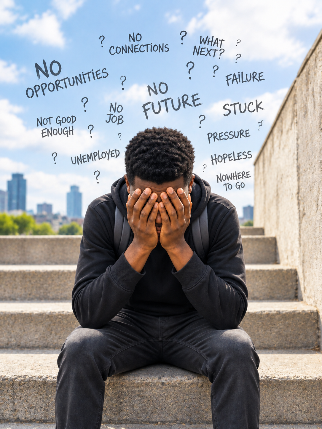 Young people discovering positive opportunities